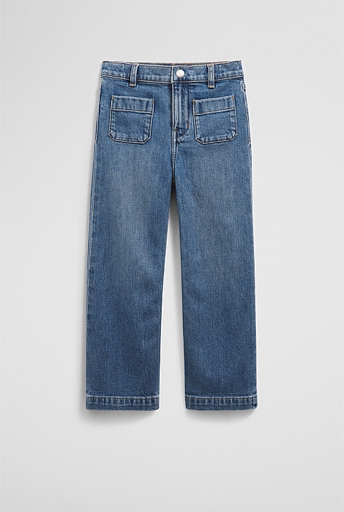 High Rise Pocket Jean