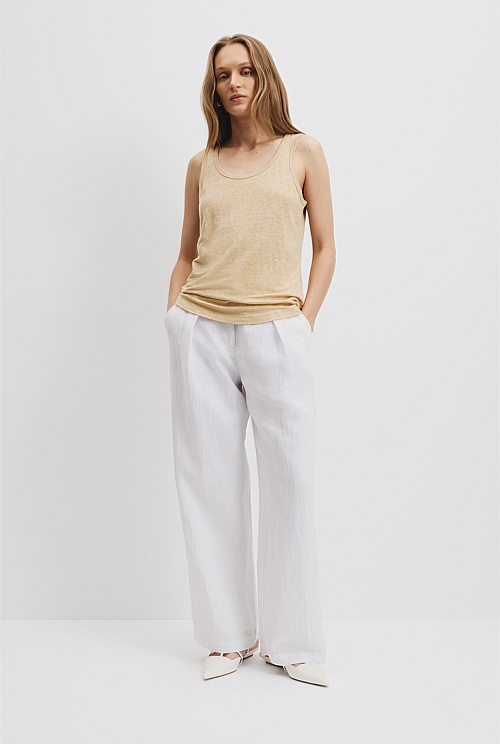 Linen Jersey Tank