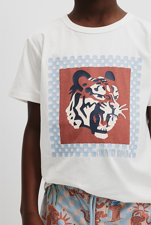 Organically Grown Cotton Tiger T-Shirt