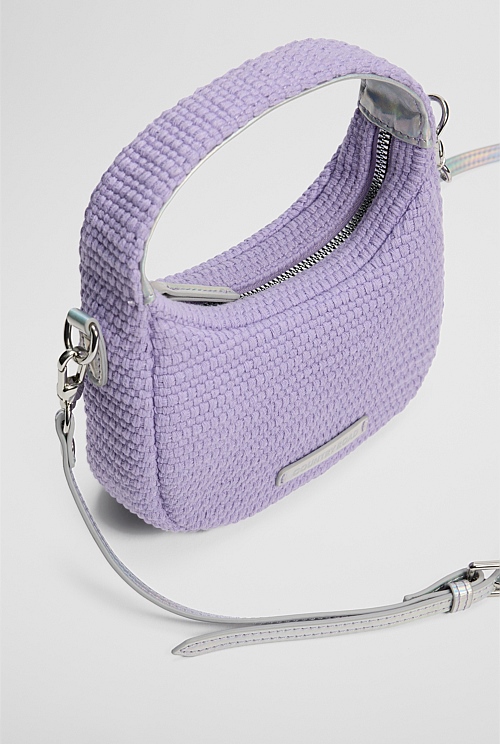 Woven Crossbody Bag