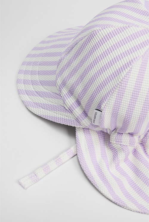 Stripe Swim Hat