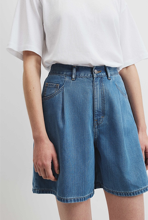 Soft Denim Short