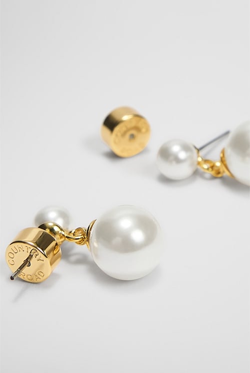 Mini Pearl Drop Earring