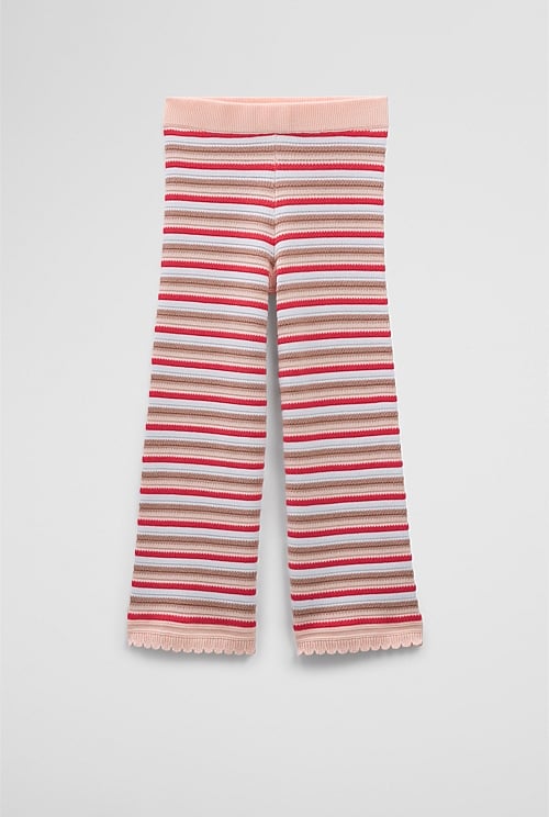 Organically Grown Cotton Knit Pant