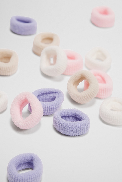 Small Hair Tie Pack of 16