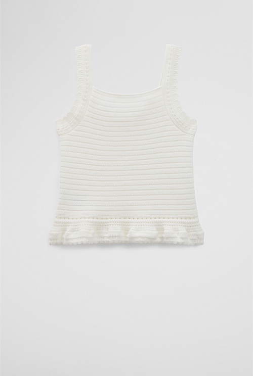 Organically Grown Cotton Knit Cami