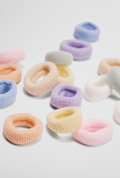 Small Hair Tie Pack of 16