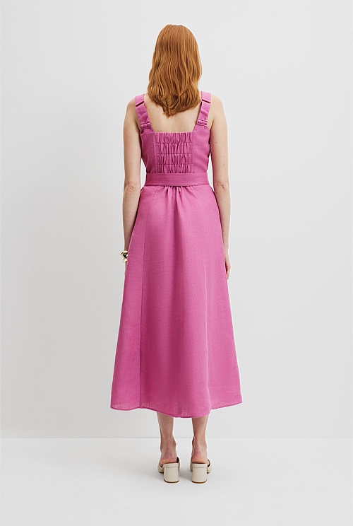 Apron Midi Dress