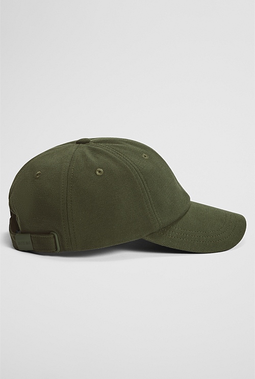 Australian Cotton Pique Logo Cap