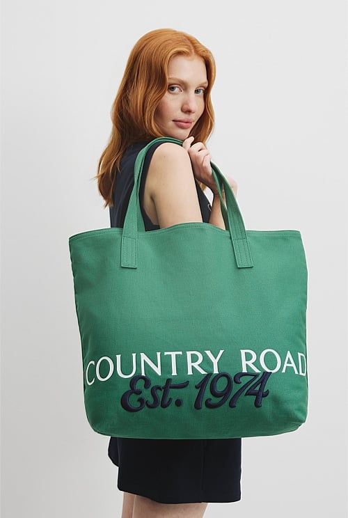 Verified Australian Cotton Classic Logo Shopper