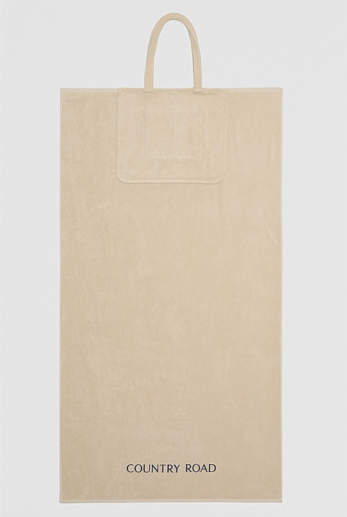 Verified Australian Cotton CR Logo Bag-To-Towel