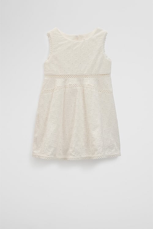 Broderie Bow Dress