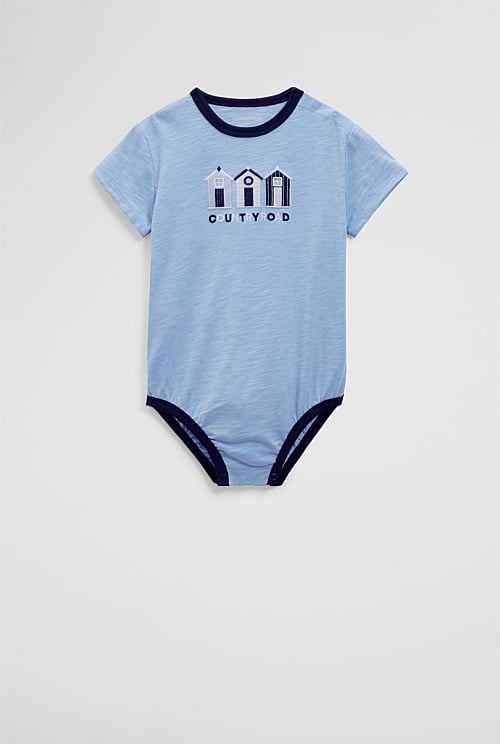 Organically Grown Cotton Beach House Romper