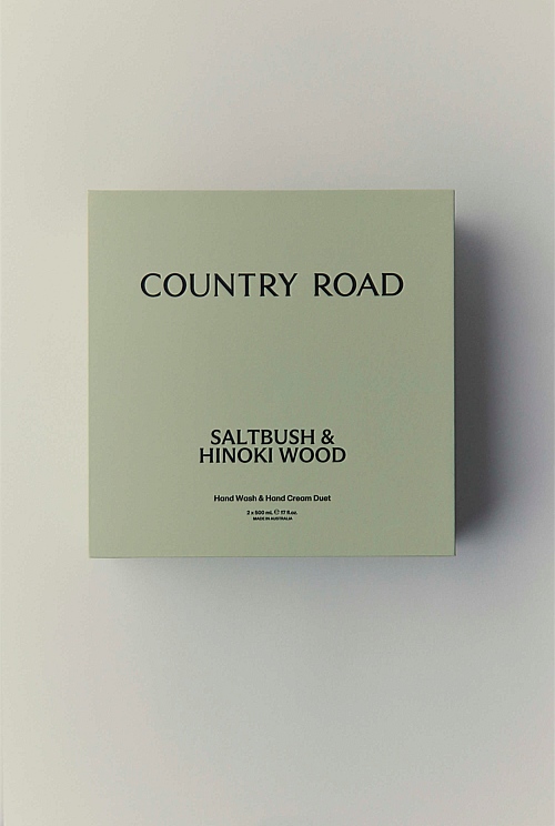 Australian Made Saltbush & Hinoki Wood Hand Care Duet