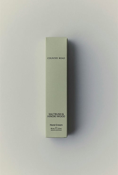 Australian Made Saltbush & Hinoki Wood Hand Cream 60mL