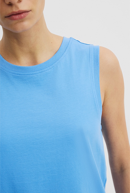 Australian Cotton Relaxed Tank