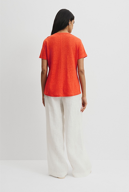 Linen Jersey T-Shirt