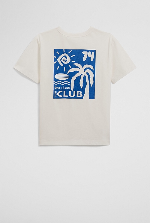 GOTS-Certified Organic Surf Club T-Shirt