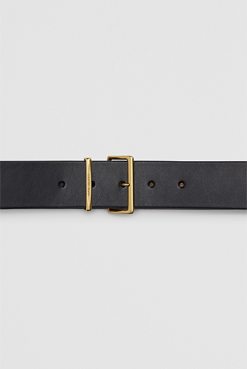 Mid Leather Belt