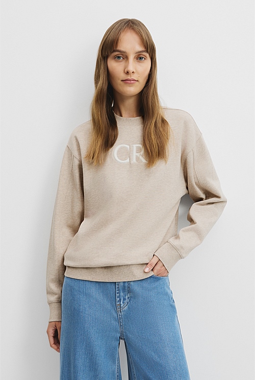 Australian Cotton CR Logo Sweat