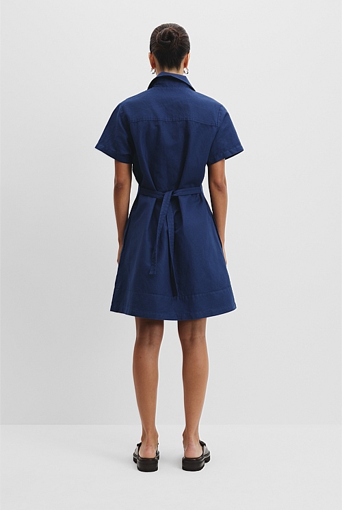 Godet Mini Dress