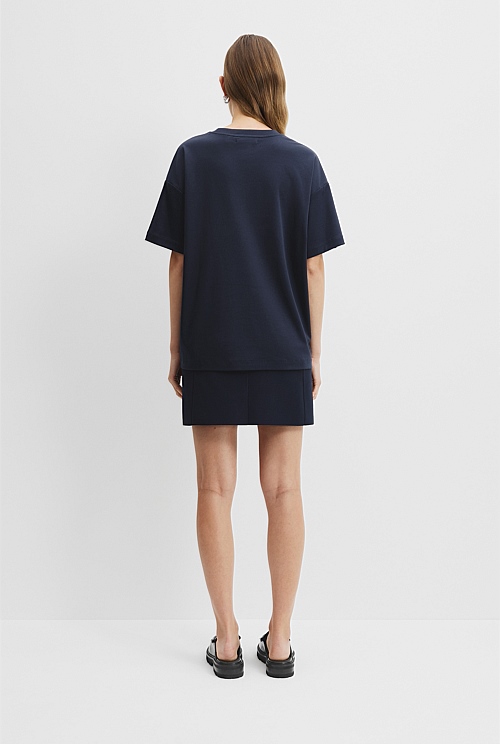 Australian Cotton Oversized Cotton T-Shirt