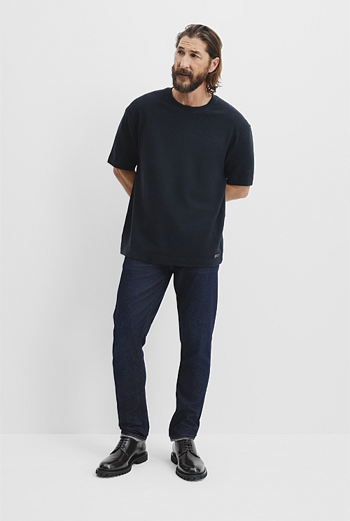 Australian Cotton Textured T-Shirt