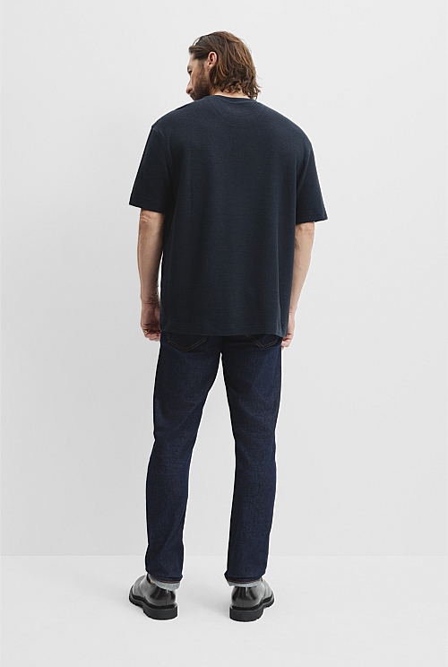 Australian Cotton Textured T-Shirt
