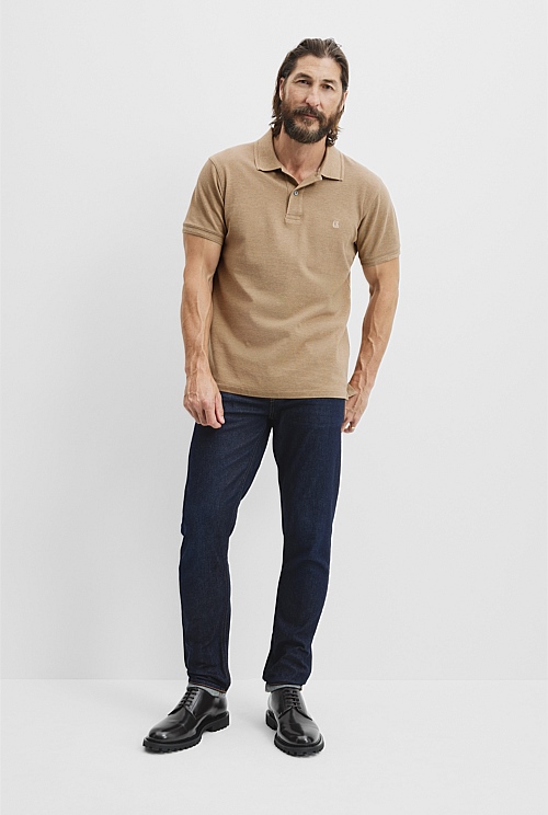 Verified Australian Cotton Pique Polo