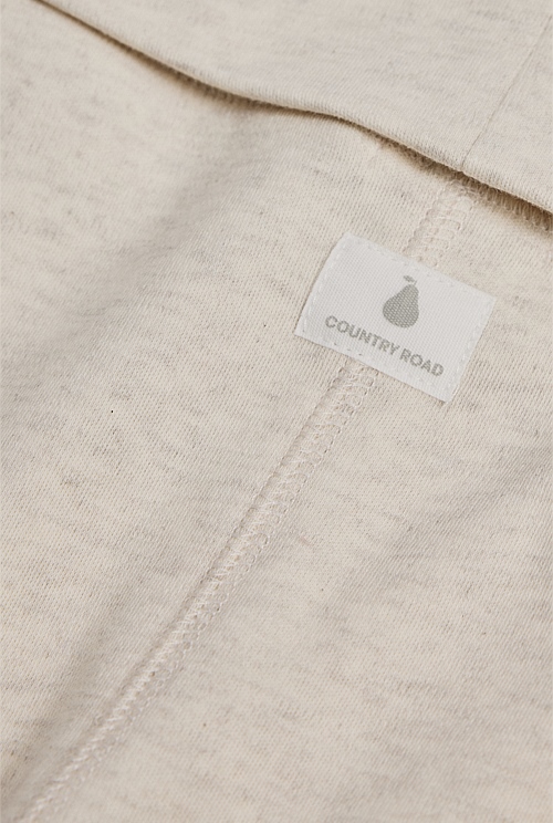 Organically Grown Cotton Fold-Over Soft Pant