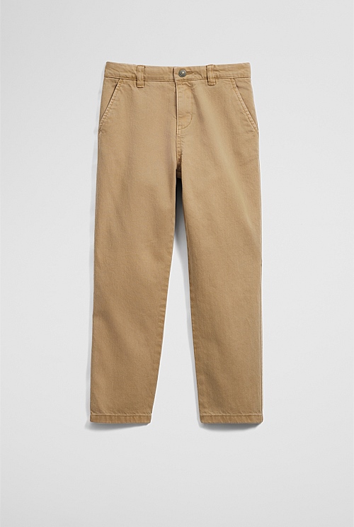 Australian Cotton Blend Garment Dyed Jean