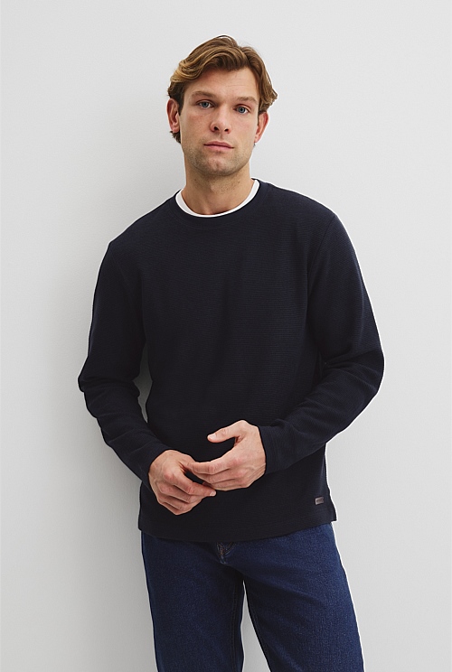 Australian Cotton Textured T-Shirt