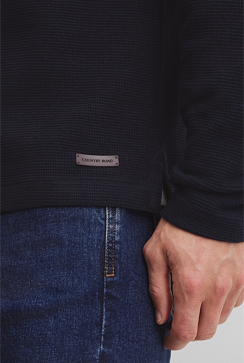 Australian Cotton Textured T-Shirt