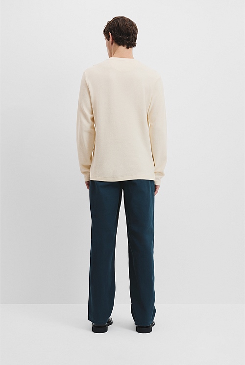 Australian Cotton Textured T-Shirt