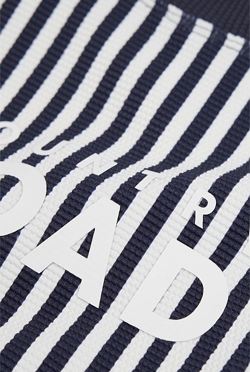 Stripe Logo Rash Vest