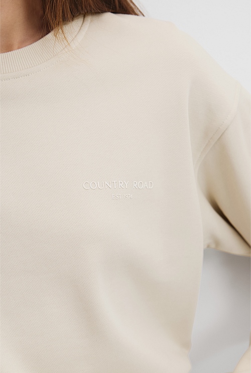 Australian Cotton Relaxed Fit Sweat