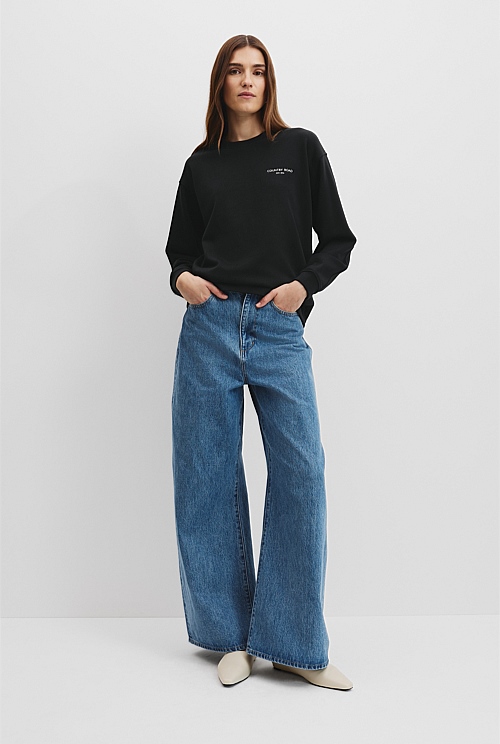 Australian Cotton Relaxed Fit Sweat