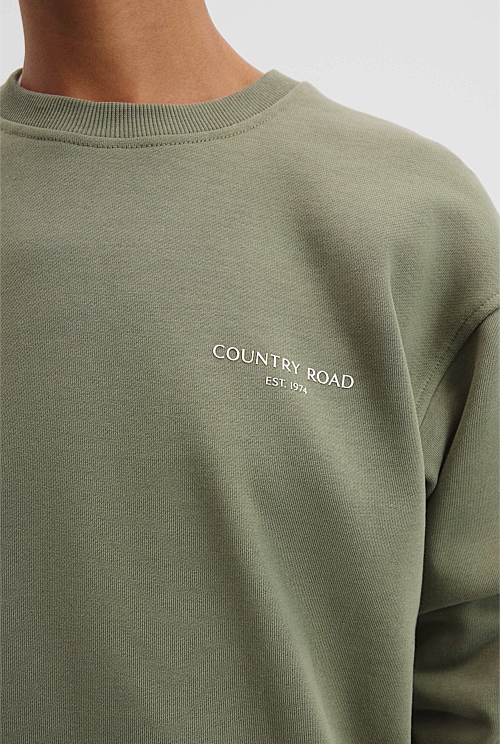 Australian Cotton Relaxed Fit Sweat
