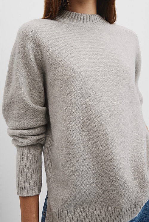 Merino Wool Longline Knit