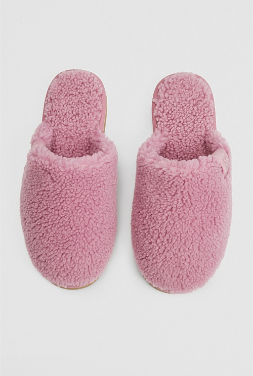 Australian Made Teddy Shearling Slip-On
