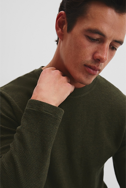 Australian Cotton Textured T-Shirt