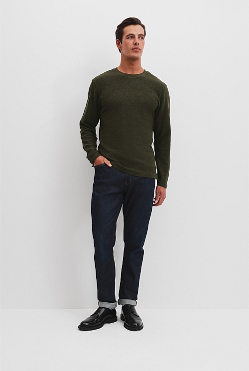 Australian Cotton Textured T-Shirt