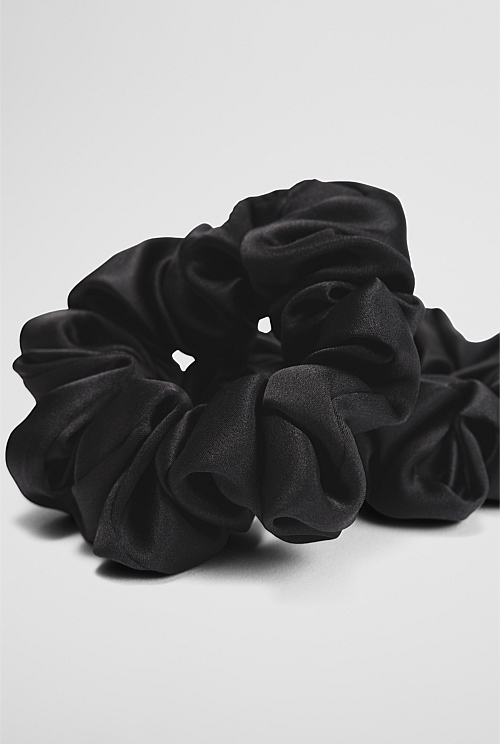 Silk Scrunchie Pack of 2