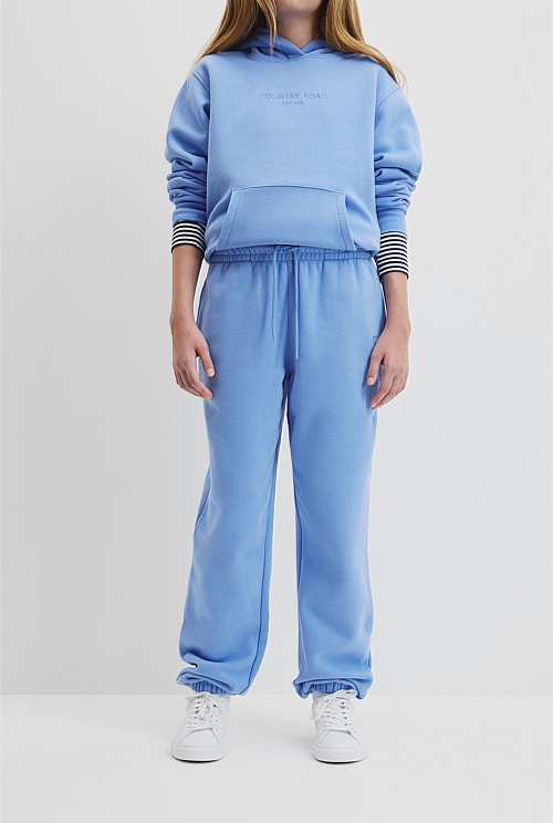 Teen Australian Cotton Logo Embroidered Sweat Pant