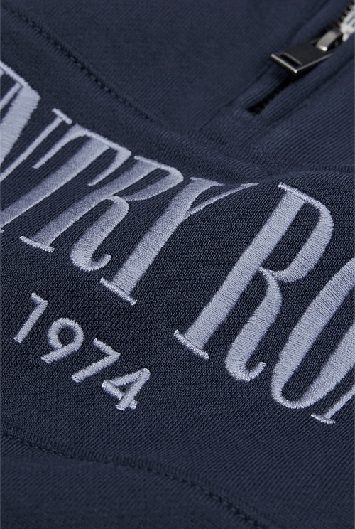 Verified Australian Cotton Heritage Half Zip Sweat