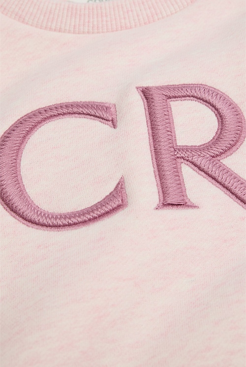 Australian Cotton Oversized CR Logo Sweat
