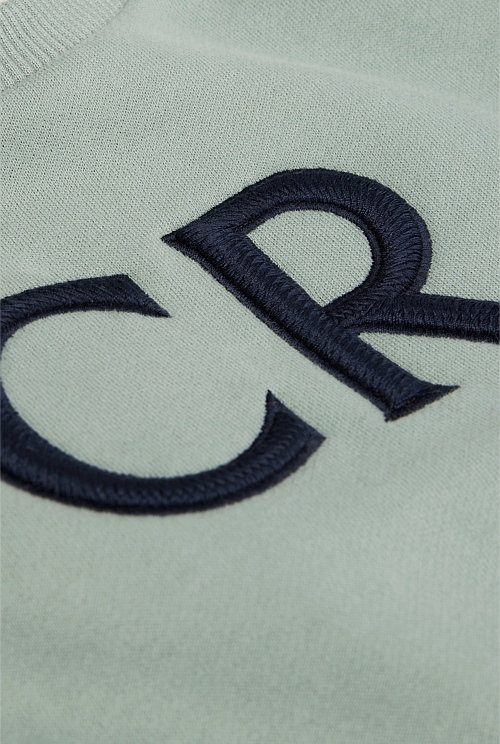 Australian Cotton Oversized CR Logo Sweat