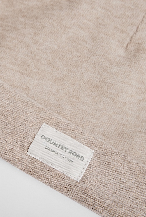Organically Grown Cotton Newborn Beanie