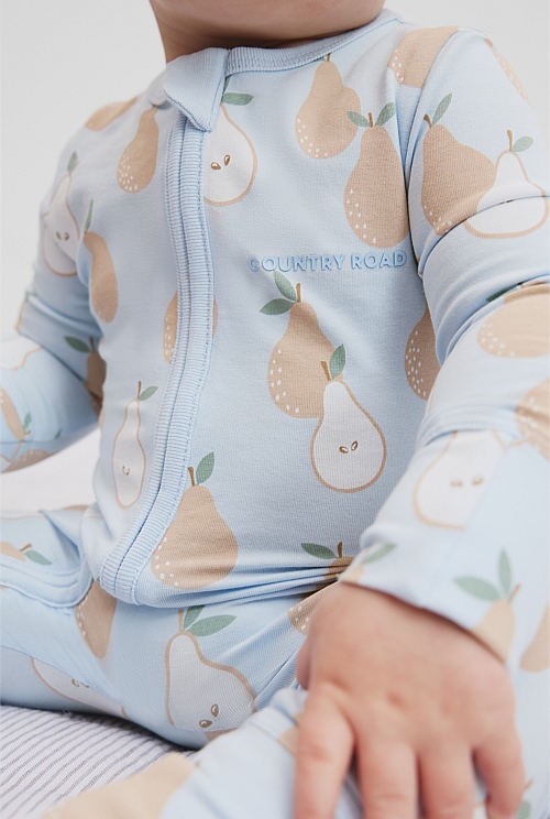 Organically Grown Cotton Fruit Jumpsuit
