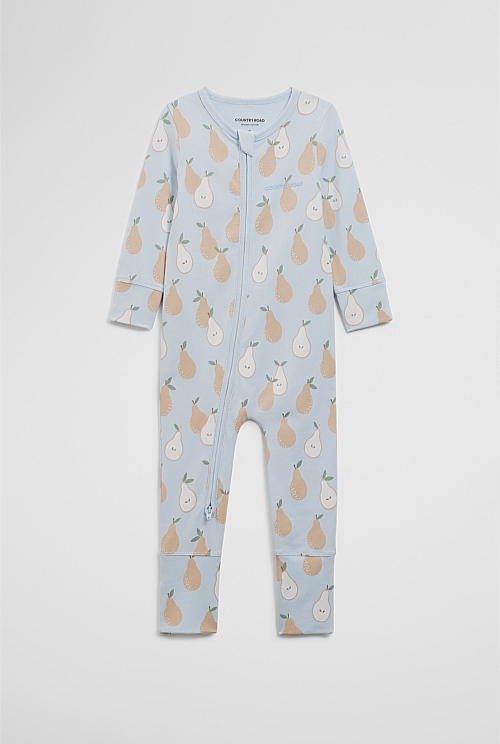 Organically Grown Cotton Fruit Jumpsuit